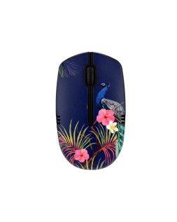 Alfombrilla de raton + raton inalambrico tnb tropic optico 1600 dpi