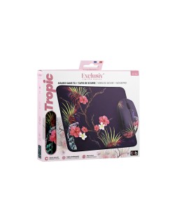 Alfombrilla de raton + raton inalambrico tnb tropic optico 1600 dpi