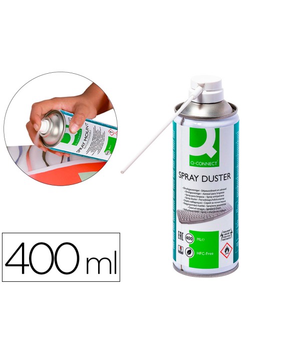 Aire a presion q-connect para limpieza general bote de 400 ml