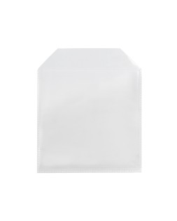 Sobre para cd q-connect polipropileno con solapa -pack de 50 unidades
