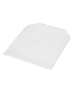 Sobre para cd q-connect polipropileno con solapa -pack de 50 unidades
