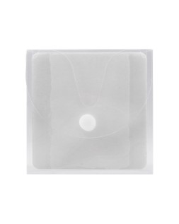 Sobre para cd q-connect polipropileno autoadhesivo convelcro-bolsa con 5 unidades-