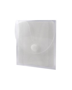 Sobre para cd q-connect polipropileno autoadhesivo convelcro-bolsa con 5 unidades-