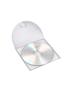 Sobre para cd q-connect polipropileno autoadhesivo convelcro-bolsa con 5 unidades-