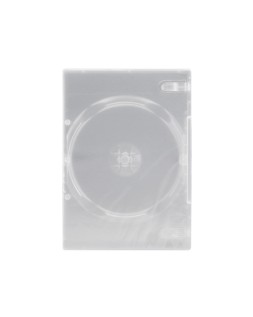 Caja dvd q-connect transparente pack de 5 unidades