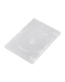 Caja dvd q-connect transparente pack de 5 unidades