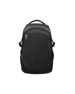Mochila para portatil q-connect 18" negra 1 asa 1 bolsillo exterior medidas 330x470x180 mm