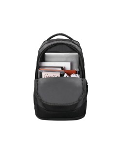 Mochila para portatil q-connect 18" negra 1 asa 1 bolsillo exterior medidas 330x470x180 mm