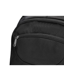 Mochila para portatil q-connect 18" negra 1 asa 1 bolsillo exterior medidas 330x470x180 mm