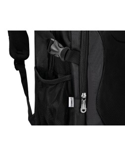 Mochila para portatil q-connect 18" negra 1 asa 1 bolsillo exterior medidas 330x470x180 mm