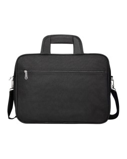 Maletin para portatil q-connect 15,4" negro 1 asa 2 bolsillos exteriores medidas 390x290x90 mm
