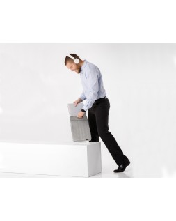 Funda para portatil q-connect 13,3" con asa 1 bolsillo exterior con cremallera color gris 350x250x25 mm