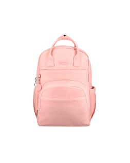 Mochila antartik glow bags con acolchado para portatil 15" rosa 25 l 440x150x310 mm