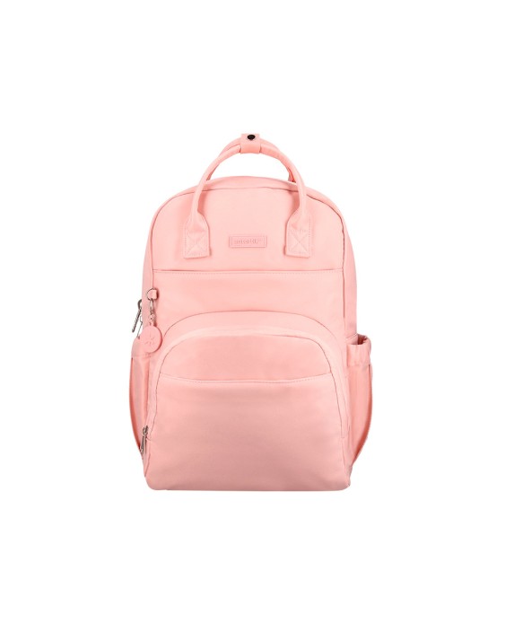 Mochila antartik glow bags con acolchado para portatil 15" rosa 25 l 440x150x310 mm
