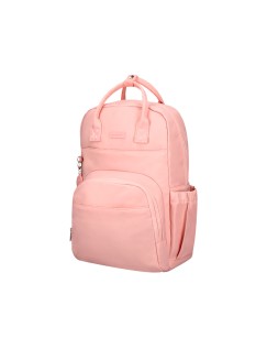 Mochila antartik glow bags con acolchado para portatil 15" rosa 25 l 440x150x310 mm