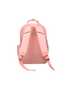 Mochila antartik glow bags con acolchado para portatil 15" rosa 25 l 440x150x310 mm