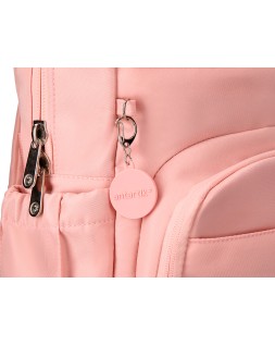 Mochila antartik glow bags con acolchado para portatil 15" rosa 25 l 440x150x310 mm