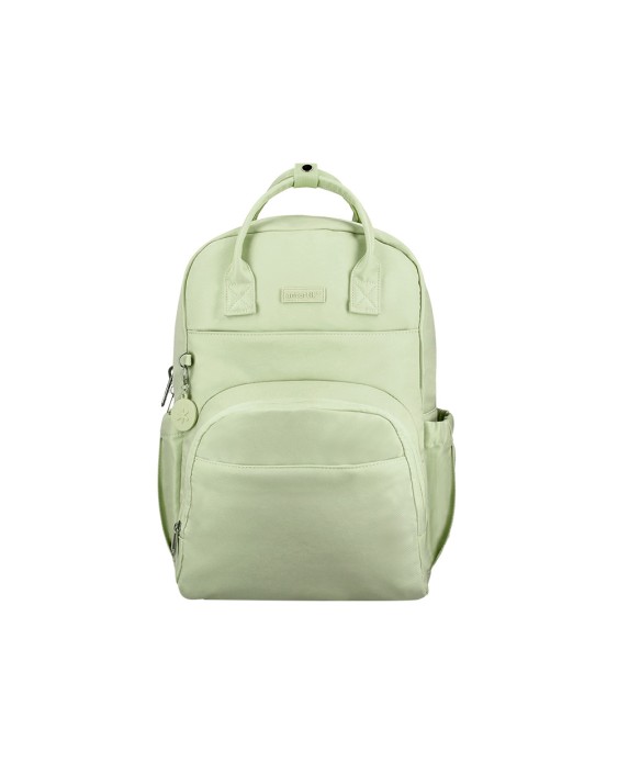 Mochila antartik glow bags con acolchado para portatil 15" verde 25 l 440x150x310 mm