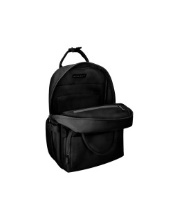 Mochila antartik glow bags con acolchado para portatil 15" negro 25 l 440x150x310 mm