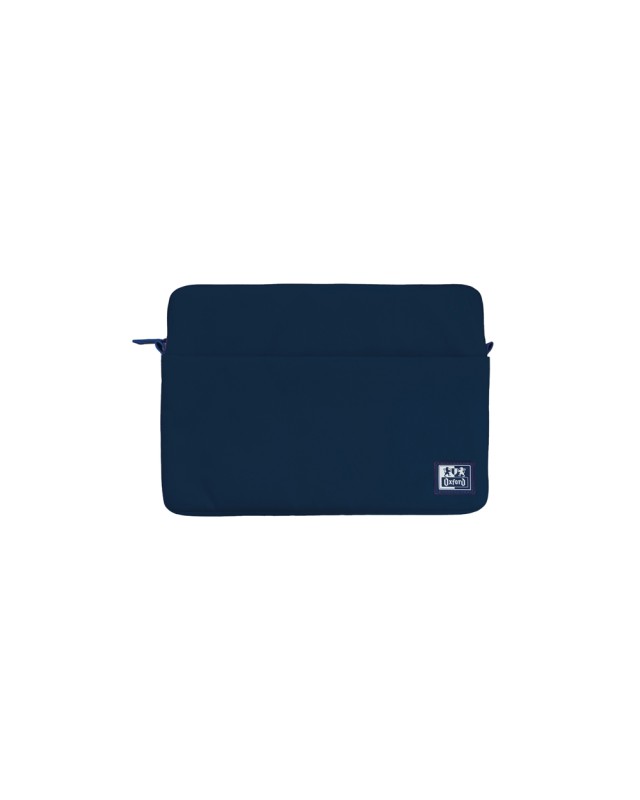 Funda para ordenador portatil oxford b-case rpet color azul marino 20x265x375 mm