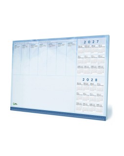 Planning sobremesa semanal liderpapel 40x60 cm 50 hojas 90 g 2027-2028