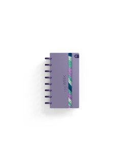 Planificador carchivo ingeniox my week check list my week semanal malva 105x210 mm