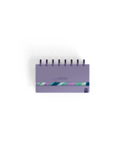 Planificador carchivo ingeniox my week check list my week semanal malva 105x210 mm