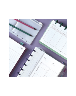 Planificador carchivo ingeniox my week check list my week semanal malva 105x210 mm