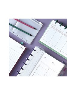 Estuche carchivo ingeniox slim bag my plans para planificador tamaño a5