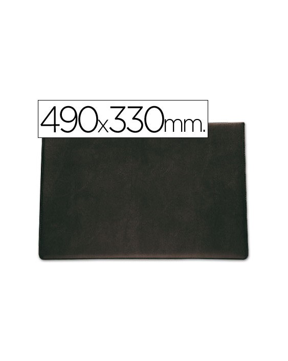 Vade sobremesa saro lujo 710 negro 490x330 mm