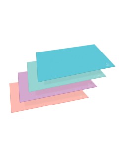 Vade de sobremesa exacompta aquarel carton forrado colores pastel surtidos 585x385x5 mm