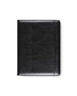Carpeta portafolios q-connect sin cremallera sin asas con departamentos interiores colornegro 320x250 mm