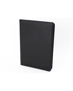 Carpeta portafolios q-connect artesania a4 similpiel negro cremallera y dptos. 332x262x30 mm fabricada en ubrique