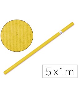 Papel kraft liderpapel amarillo rollo 5x1 m