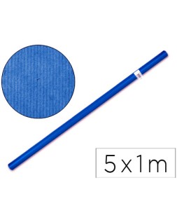 Papel kraft liderpapel azul rollo 5x1 m
