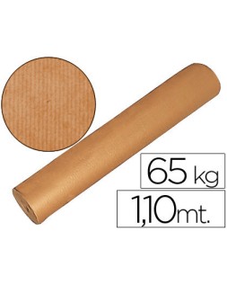 Papel kraft marron bobina 1 m de altura 60/65 kg longitud 812 m