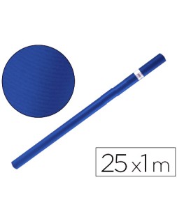 Papel kraft liderpapel azul azurita turquesa rollo 25x1 m