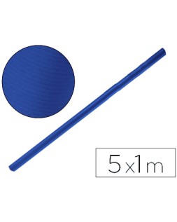 Papel kraft liderpapel azul azurita rollo 5x1 m