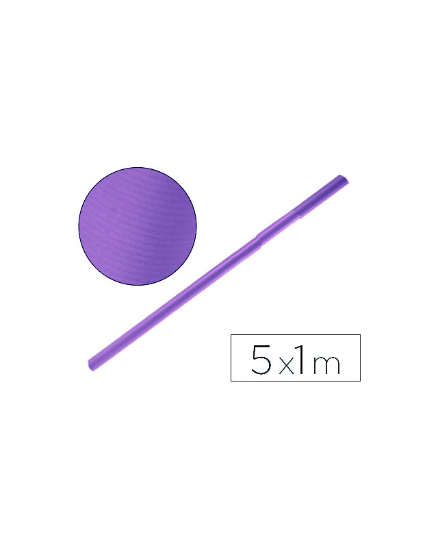 Papel kraft liderpapel violeta rollo 5x1 m
