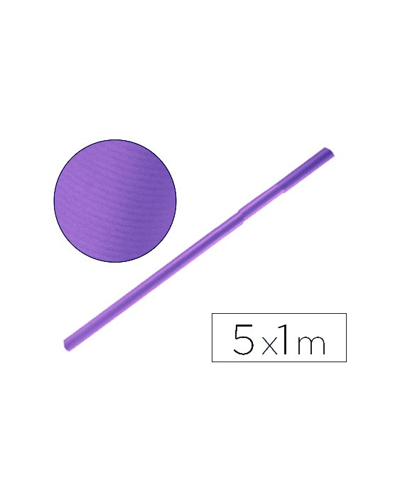 Papel kraft liderpapel violeta rollo 5x1 m