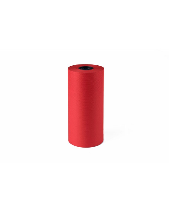 Papel de regalo kraft liderpapel bobina ancho 31 cm peso 3,5 kg gramaje 60 g burdeos