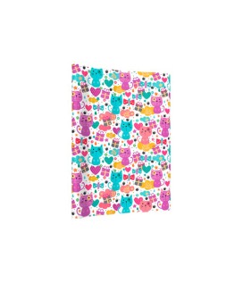 Papel de regalo basika infantil rollo ancho 1 m longitud 3 m diseños surtidos