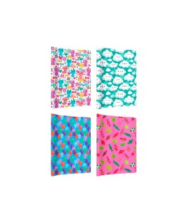 Papel de regalo basika infantil rollo ancho 1 m longitud 3 m diseños surtidos