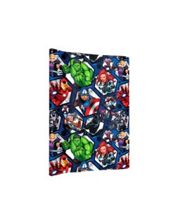 Papel de regalo basika marvel rollo ancho 70 cm longitud 2 m diseños surtidos