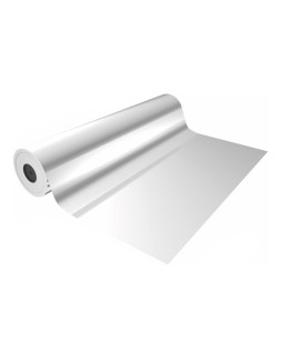 Papel de regalo basika polipropileno transparente bobina ancho 70 cm longitud 50 m