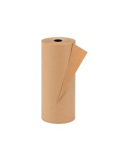 Papel kraft liderpapel marron bobina ancho 62 cm longitud 161 m gramaje 70 g peso 7 kg