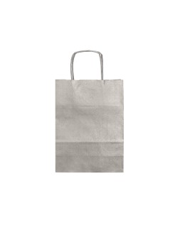 Bolsa kraft q-connect plata asa retorcida 240x100x310 mm