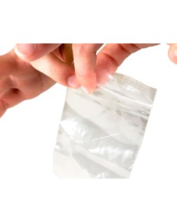 Bolsa plastico autocierre q-connect 40x60 mm paquete de 100 unidades