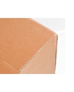 Caja para embalar q-connect americana con fondo automaticocarton canal simple 3 mm colorkraft 500x400x300 mm