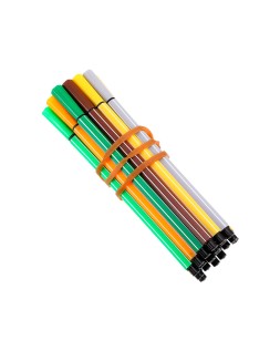 Gomillas elasticas q-connect 100 gr numero 8 80 x 2 mm